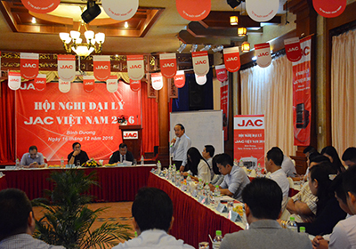 Hội nghị đại lý xe tải jac Việt Nam 2016