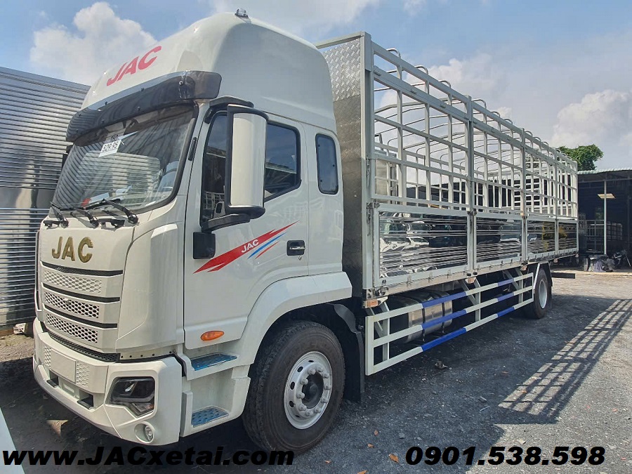 JAC DaWos 8 tấn thùng hàng dài 10 Mét