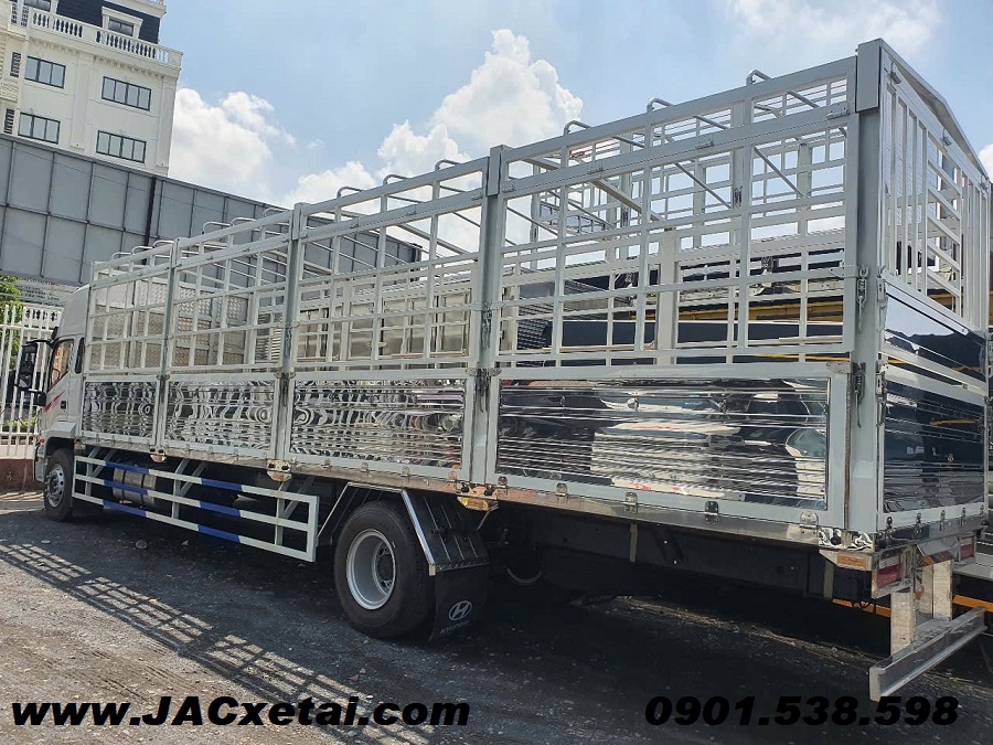 JAC Dawos thùng mui bạt có mở vỉ