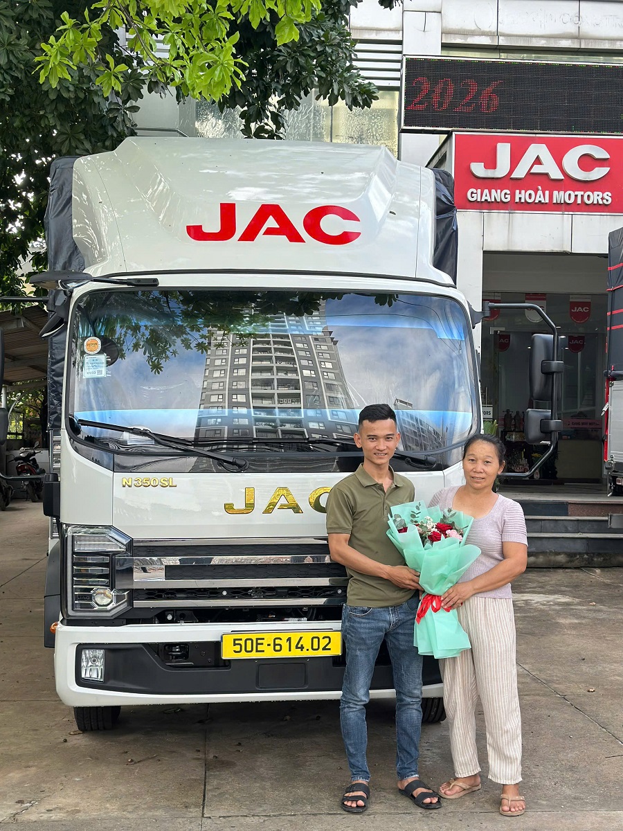 xe tải jac n350sl thùng mui bạt xe tải jac n350sl thùng mui bạt