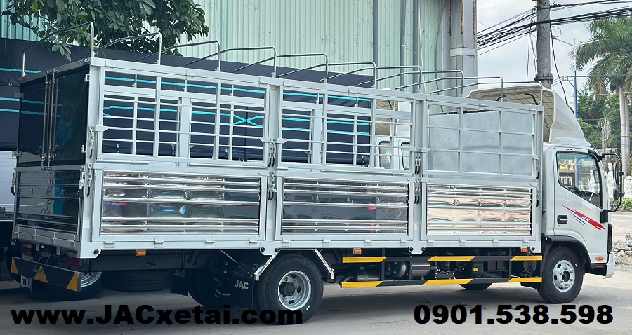 Xe tải jac N350SL tải 3t.5 tấn thùng dài 6m25 Xe tải jac N350SL tải 3t.5 tấn thùng dài 6m25