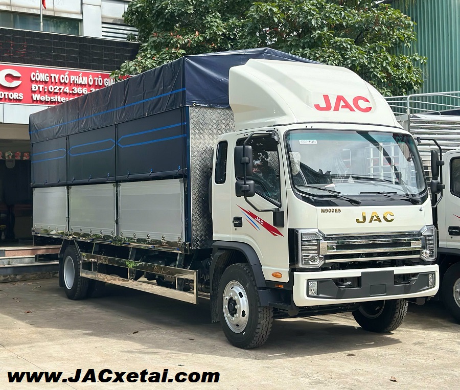 JAC N900e5 đóng thùng bửng nhôm