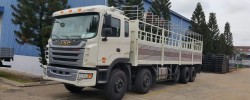 Xe tải jac 5 chân k5 Tải trọng 22 tấn thùng dài 9m5 tại Bình Dương