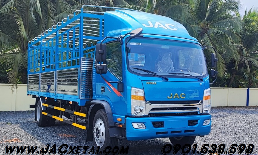 xe tải jac n900s màu xanh ngọc