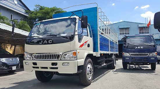 Xe tải Jac 9.1 tấn thung kín